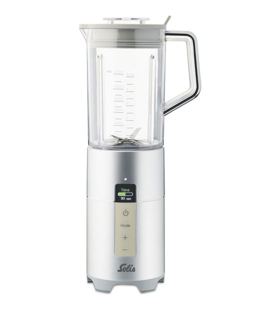 Solis 8327  Perfect Blender Pro Slim 0,6 l Standmixer 5 Geschwindigkeiten 1000 W  (Silber) f&uuml;r 199,90 Euro