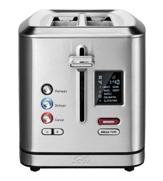 Solis 920.16 Flex Toaster Toaster 950 W 2 Scheibe(n)  (Edelstahl) f&uuml;r 75,49 Euro