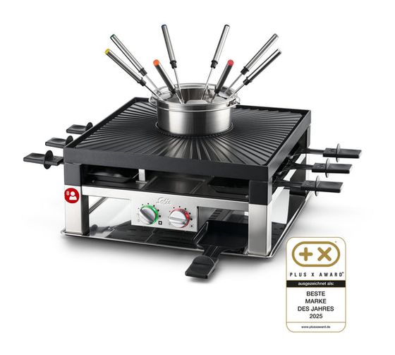 Solis 977.21 Combi Grill 3 in 1 Raclette 8 Person(en) 1200 W f&uuml;r 236,99 Euro