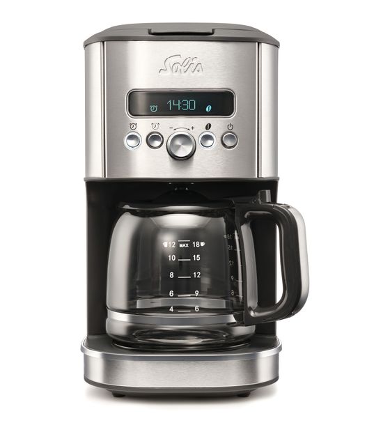Solis Aroma Brewer Filterkaffeemaschine 1,7 l (Schwarz, Stahl, Transparent) f&uuml;r 75,49 Euro