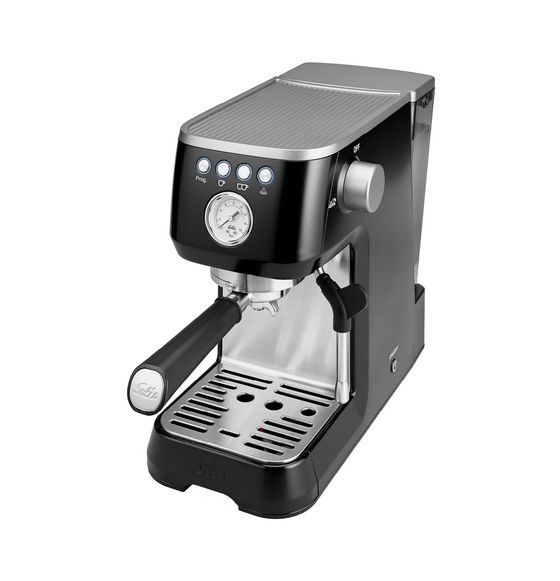 Solis Barista Perfetta Plus Siebträger Kaffeemaschine 15 bar 1700 W  (Schwarz) f&uuml;r 380,00 Euro