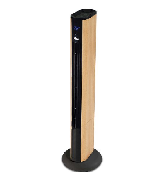 Solis Easy Breezy Turmventilator Stand 44,8 dB  (Schwarz, Holz) f&uuml;r 121,99 Euro