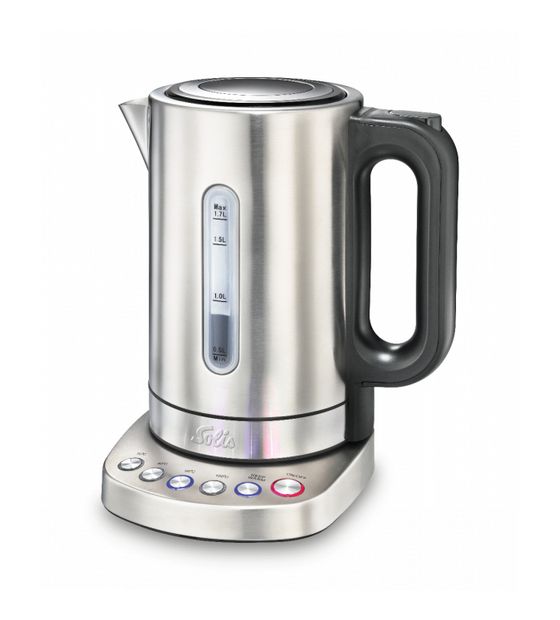 Solis Vario Temp Kettle 1,7 l Wasserkocher 2200 W  (Edelstahl) f&uuml;r 68,49 Euro