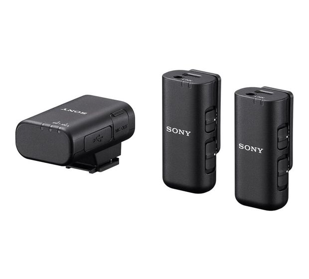 Sony ECM-W3 kabelgebunden&kabellos Digitales Kameramikrofon 48 kHz Bluetooth/3.5 mm  (Schwarz) f&uuml;r 438,00 Euro