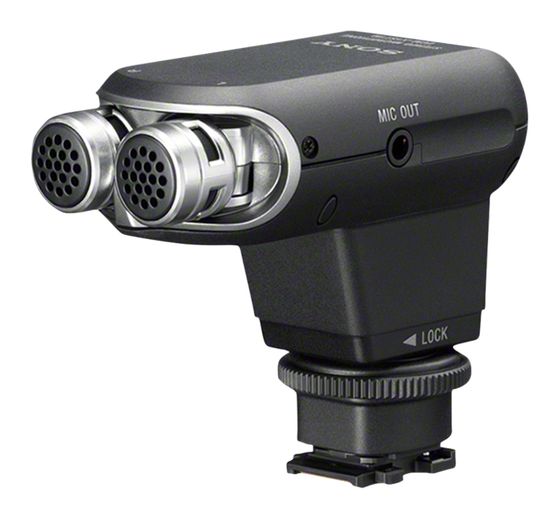 Sony ECM-XYST1M Kabelgebunden Digitales Kameramikrofon  (Schwarz) f&uuml;r 124,99 Euro