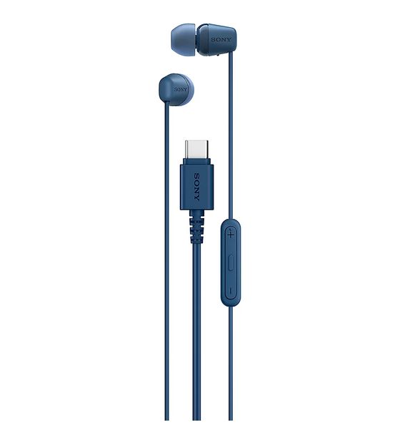 Sony IER-EX15C In-Ear Kopfhörer Kabelgebunden USB Typ-C  (Blau) f&uuml;r 22,99 Euro