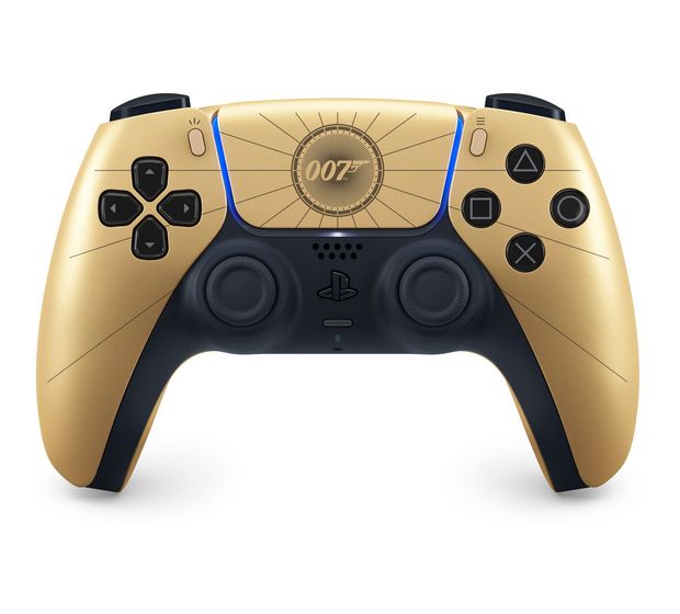 Sony DualSense Wireless Controller - 007 First Light Limited Edition Gamepad für PC/MAC/Android/iOS/PlayStation 5  (Schwarz/Gold) f&uuml;r 79,99 Euro