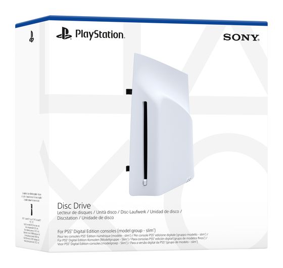 Sony Disc Drive PlayStation 5 PlayStation 5 Slim Digital Edition  (Weiß) f&uuml;r 89,00 Euro