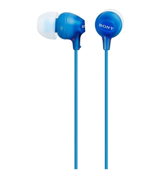 Sony MDR-EX15AP In-Ear Kopfhörer Kabelgebunden  (Blau) f&uuml;r 9,99 Euro