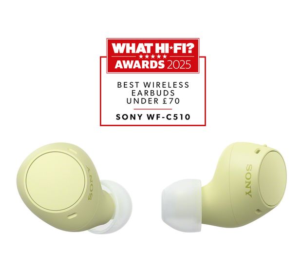 Sony WF-C510 In-Ear Bluetooth Kopfhörer Kabellos TWS IPX4  (Gelb) f&uuml;r 41,49 Euro