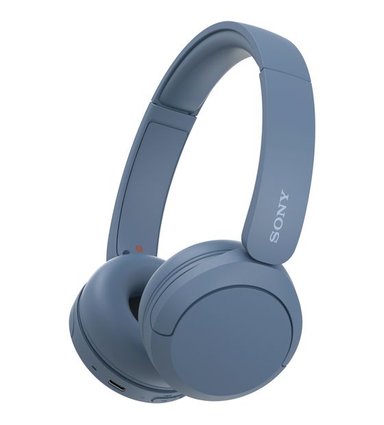 Sony WH-CH520 Ohraufliegender Bluetooth Kopfhörer kabellos 50 h Laufzeit USB Typ-C  (Blau) f&uuml;r 34,99 Euro