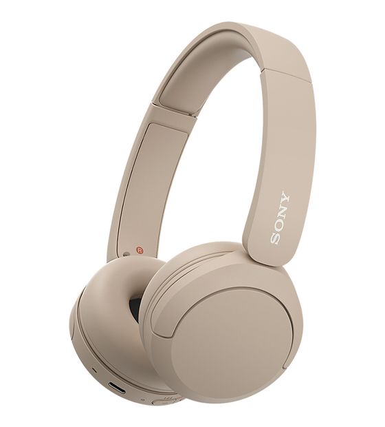 Sony WH-CH520 Over Ear Bluetooth Kopfhörer kabellos 40 h Laufzeit USB Typ-C  (Cremefarben) f&uuml;r 34,99 Euro