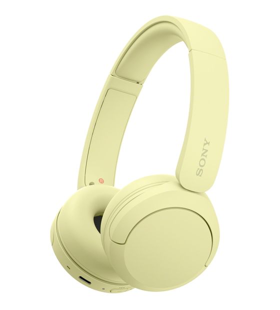 Sony WH-CH520 Ohraufliegender Bluetooth Kopfhörer kabellos 40 h Laufzeit USB Typ-C  (Gelb) f&uuml;r 29,49 Euro