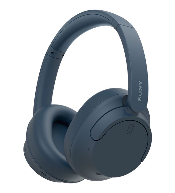 Sony WH-CH720 Over Ear Bluetooth Kopfhörer kabelgebunden&kabellos USB Typ-C  (Blau) f&uuml;r 64,00 Euro