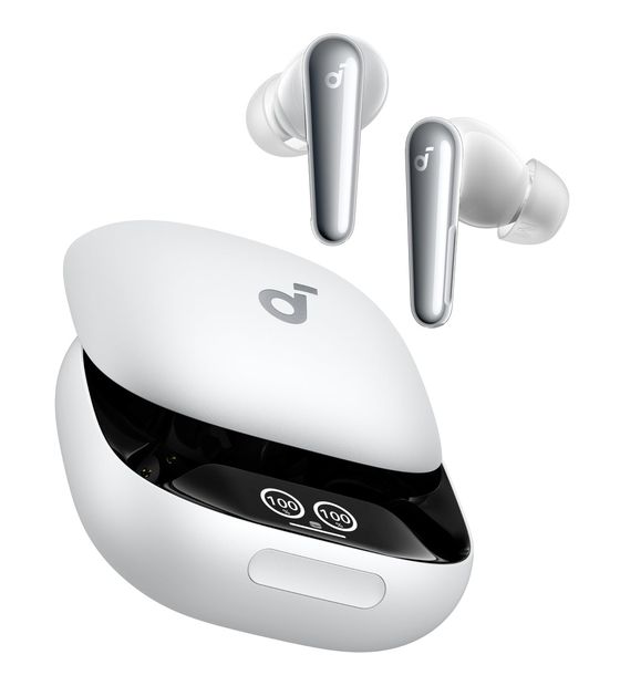 Soundcore Liberty 4 Pro In-Ear Bluetooth Kopfhörer Kabellos TWS 10 h Laufzeit IPX5  (Weiß) f&uuml;r 114,99 Euro