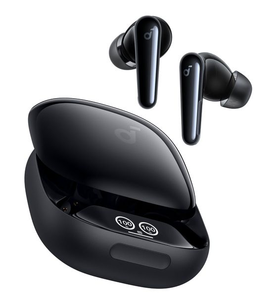 Soundcore Liberty 4 Pro In-Ear Bluetooth Kopfhörer Kabellos TWS 10 h Laufzeit IPX5 USB Typ-C  (Schwarz) f&uuml;r 114,99 Euro