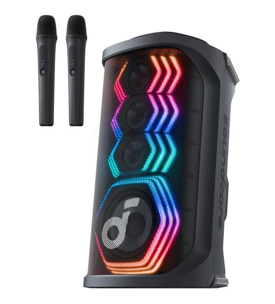 Soundcore Rave 3S 200 W Bluetooth Lautsprecher IPX4 Laufzeit bis 12 h  (Schwarz) f&uuml;r 254,99 Euro