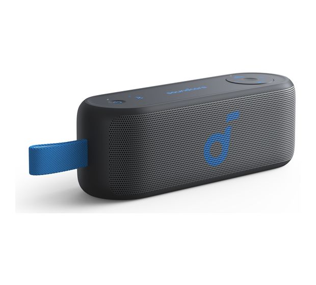 Soundcore Select 3 16 W Bluetooth Lautsprecher IPX7 Laufzeit bis 20 h  (Grau, Blau) f&uuml;r 44,49 Euro
