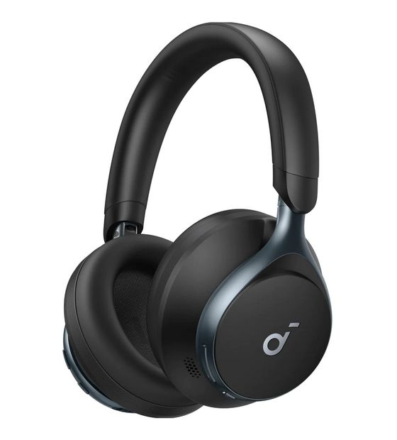 Soundcore Space One Ohraufliegender Bluetooth Kopfhörer kabelgebunden&kabellos  (Schwarz) f&uuml;r 65,49 Euro