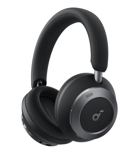 Soundcore Space One Pro Ohraufliegender Bluetooth Kopfhörer kabellos  (Schwarz) f&uuml;r 145,99 Euro