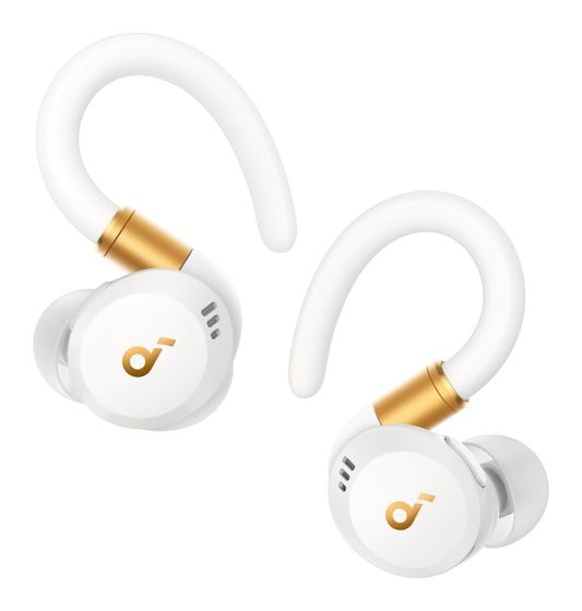 Soundcore Sport X20 In-Ear Kopfhörer kabellos 12 h Laufzeit IP68  (Weiß) f&uuml;r 73,99 Euro