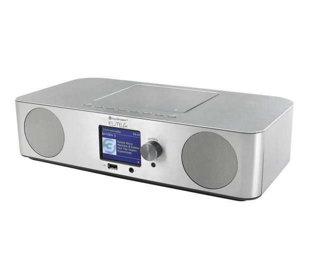 Soundmaster ICD2060SI Bluetooth DAB+, FM, UKW Radio Internet  (Schwarz, Metallisch) f&uuml;r 278,99 Euro