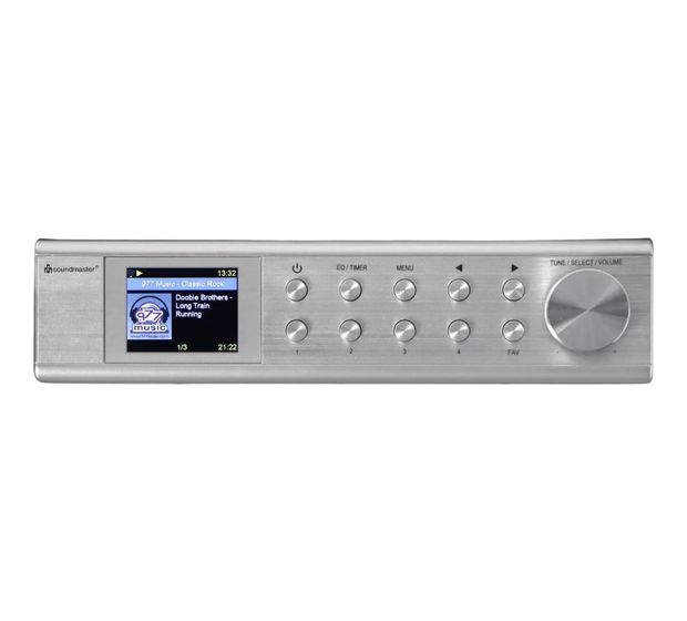 Soundmaster IR1500SI DAB+, FM, UKW Radio Internet  (Silber) f&uuml;r 83,49 Euro