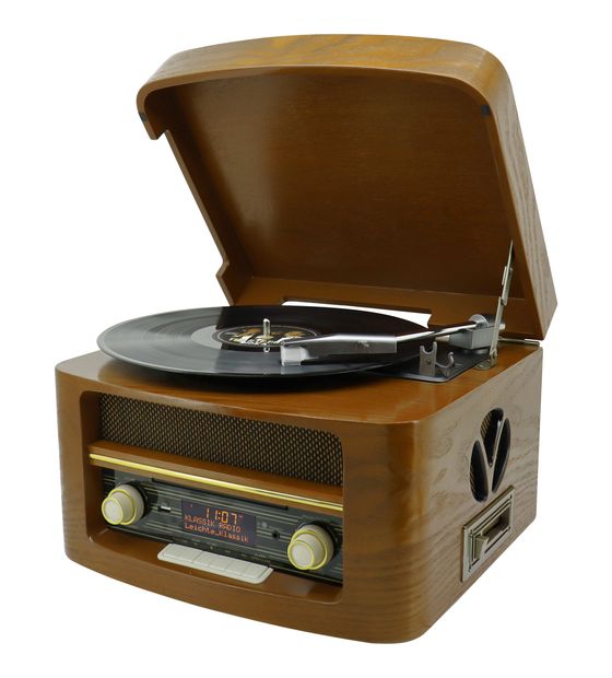 Soundmaster NR926 Nostalgie Stereoanlage  (Holz) f&uuml;r 219,00 Euro
