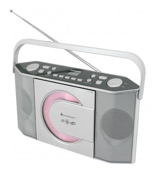 Soundmaster RCD1755SI CD Payer UKW Radio  (Silber) f&uuml;r 55,99 Euro