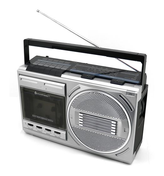 Soundmaster RR20SI FM, MW, SW Radio  (Schwarz, Silber) f&uuml;r 53,49 Euro