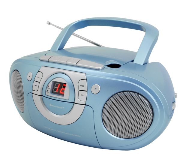 Soundmaster SCD5100BL CD Payer FM Radio  (Blau) f&uuml;r 49,49 Euro