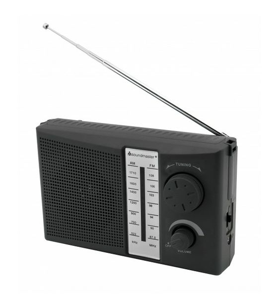Soundmaster TR490SW AM, FM Radio Tragbar  (Schwarz) f&uuml;r 24,99 Euro
