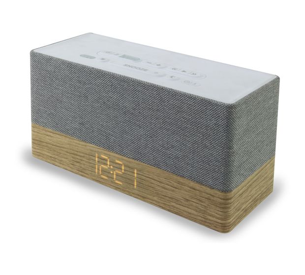 Soundmaster UR620 Bluetooth FM, PLL Radio Uhr  (Grau) f&uuml;r 51,49 Euro