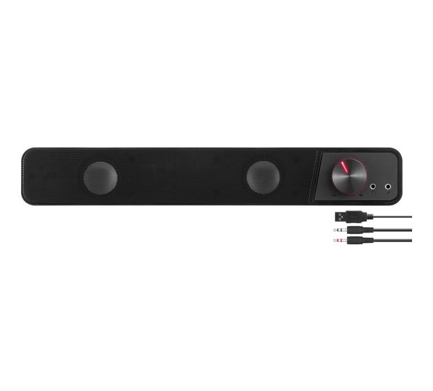 SPEEDLINK Brio Soundbar 6 W  (Schwarz) f&uuml;r 17,99 Euro
