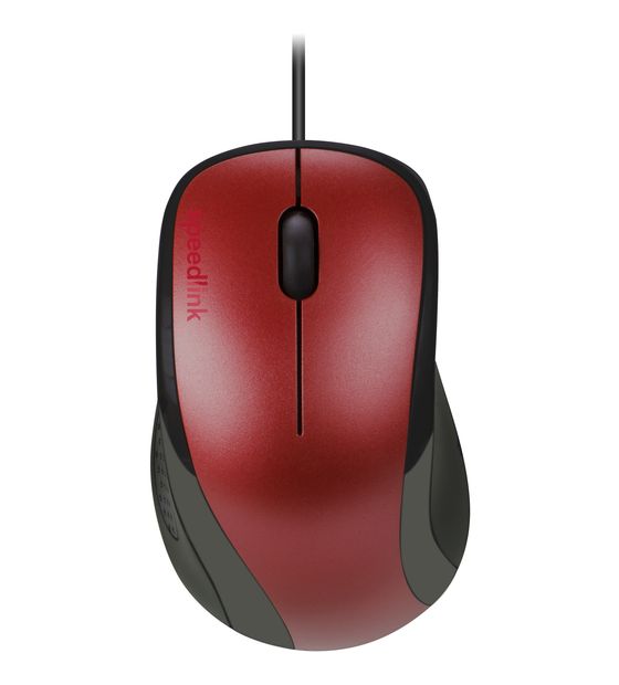 SPEEDLINK Kappa 1000 DPI Büro Maus Optisch  (Schwarz, Rot) f&uuml;r 6,99 Euro