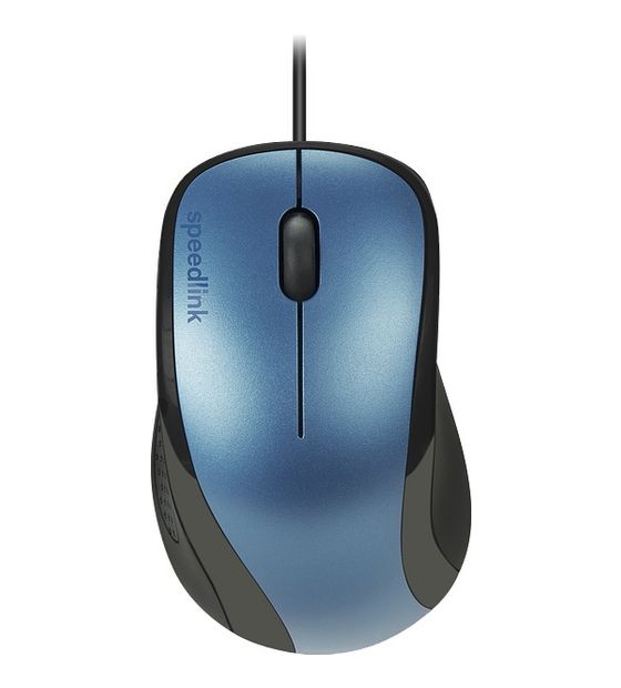 SPEEDLINK Kappa 1000 DPI Büro Maus Optisch  (Schwarz, Blau) f&uuml;r 6,99 Euro