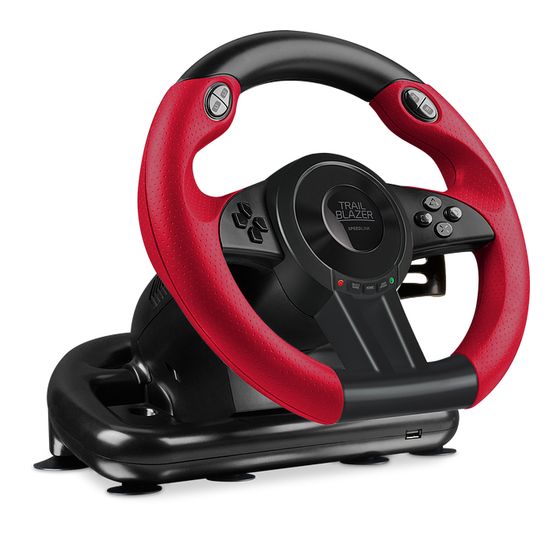 SPEEDLINK SL-450500-BK Trailblazer Digital Steuerrad für PC, PlayStation 4, Playstation 3, Xbox One  (Schwarz) f&uuml;r 73,49 Euro