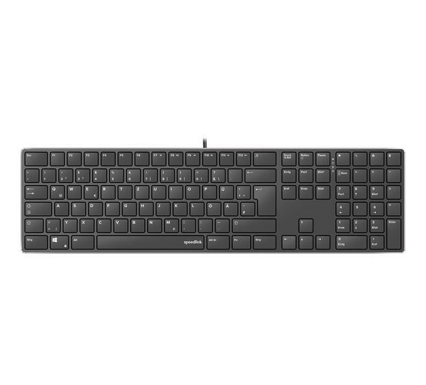 SPEEDLINK SL-640010 Büro Tastatur USB  (Schwarz) f&uuml;r 35,99 Euro