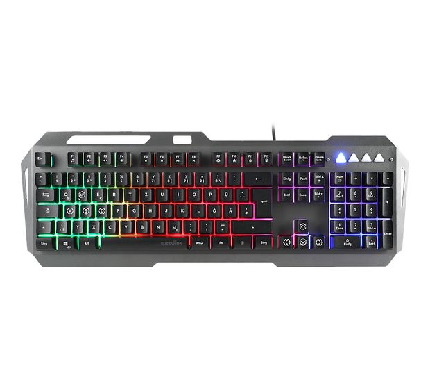 SPEEDLINK SL-670006 LED Gaming Tastatur USB  (Schwarz) f&uuml;r 20,99 Euro