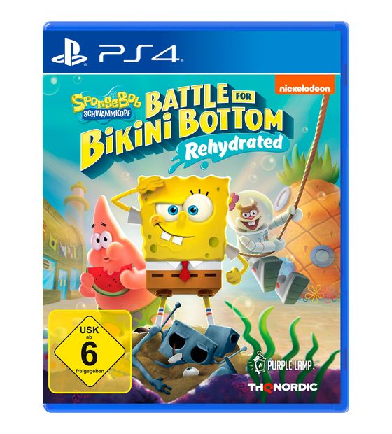 Spongebob SquarePants: Battle for Bikini Bottom - Rehydrated (PlayStation 4) f&uuml;r 20,00 Euro