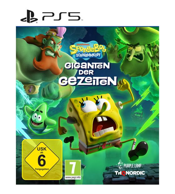 SpongeBob SquarePants: Giganten der Gezeiten (PlayStation 5) f&uuml;r 29,99 Euro