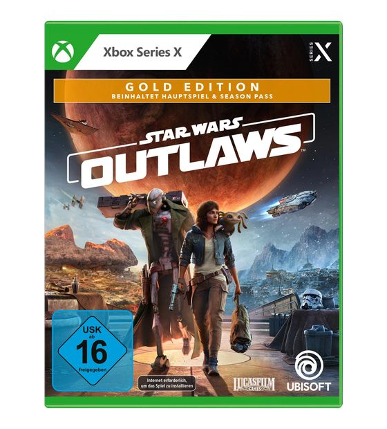 Star Wars Outlaws Gold Edition (Xbox Series X) f&uuml;r 39,99 Euro