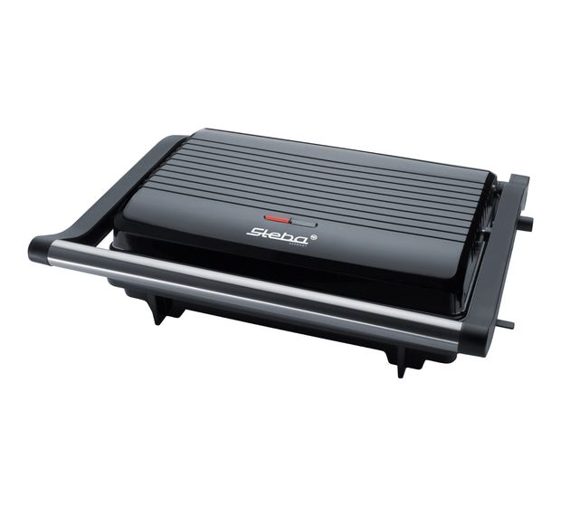Steba FG10 Grillino Kontaktgrill 1000 W mit 230 x 145 mm Fläche  (Schwarz) f&uuml;r 31,99 Euro