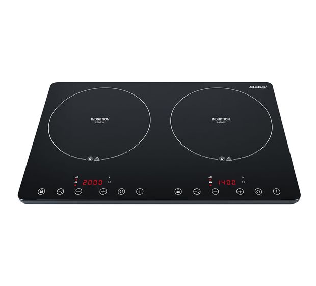 Steba IK650 Slim 60 cm Induktions Kochfeld/Herdplatte 2 Zone(n) f&uuml;r 185,99 Euro