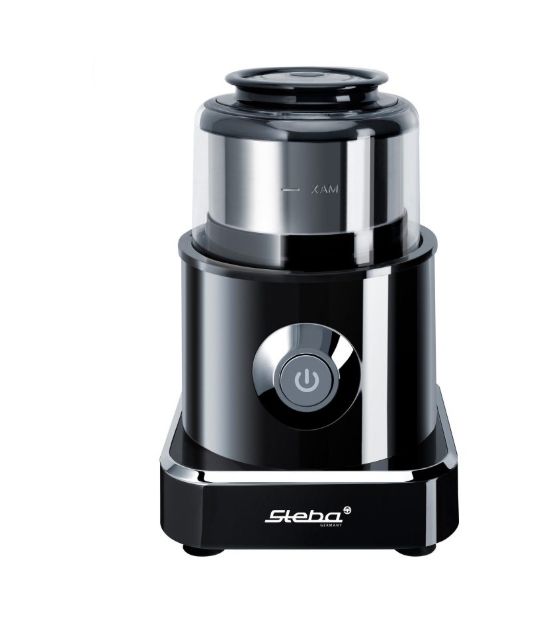 Steba MG500 Multi Zerkleinerer 500 W 4 Klingen 0,5 l Edelstahl Behälter  (Schwarz, Edelstahl) f&uuml;r 67,99 Euro