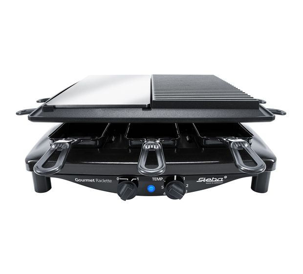 Steba RC8 Black Steel Premium Raclettegrill 1450 W f&uuml;r 203,99 Euro