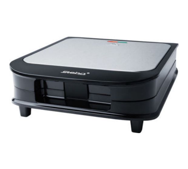 Steba SG25 Sandwichmaker 700 W für 2 Sandwiches  (Schwarz/Silber) f&uuml;r 34,99 Euro