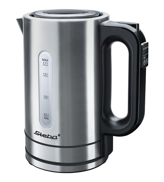 Steba WK21 1,7 l Wasserkocher 2200 W  (Edelstahl) f&uuml;r 45,99 Euro