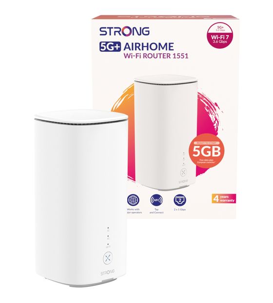 Strong 5G+ AIRHOME Wi-Fi Router 1501 f&uuml;r 236,99 Euro