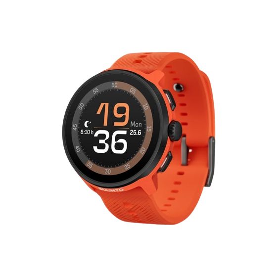 Suunto Run Digital 46 mm Smartwatch Rund 480 h  (Schwarz, Orange) f&uuml;r 249,00 Euro